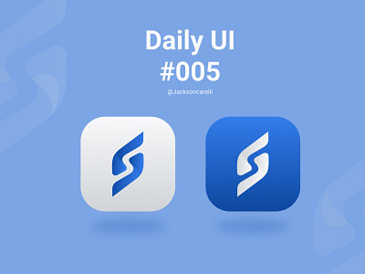 Daily UI #005 - App Icon app appicon dailyui graphic design icon ui