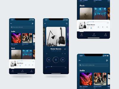 Daily UI #009 - Music Player app dailyui design music player ui