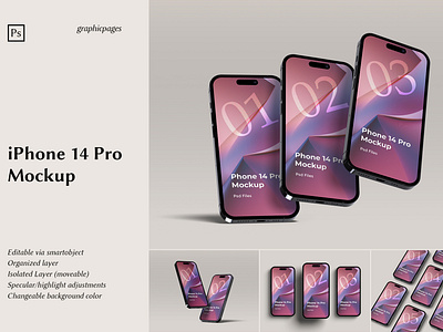 iPhone 14 Pro Mockup