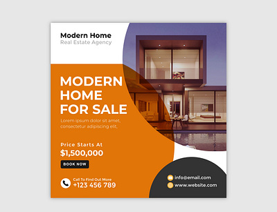 Real Estate social media and instagram post template banner facebook banner facebook post social media social media banner