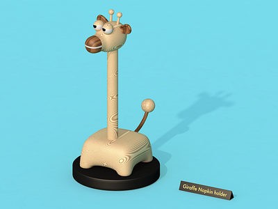 Giraffe Napkin holder