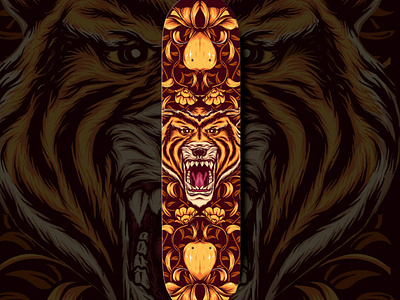 ARTWORK DESIGN FOR SKATEBOARD DECK