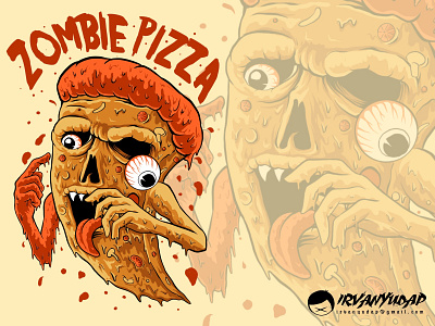 Zombie Pizza by irvanyudap Artwork