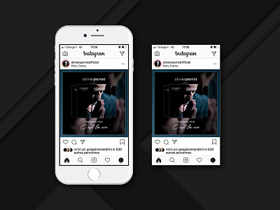 Instagram Visual Content Design Concept