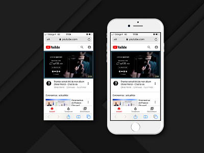 Youtube Visual Content Design Concept