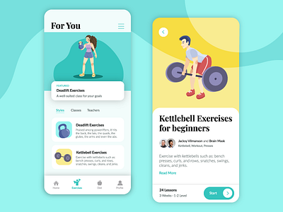 Workout App Concept