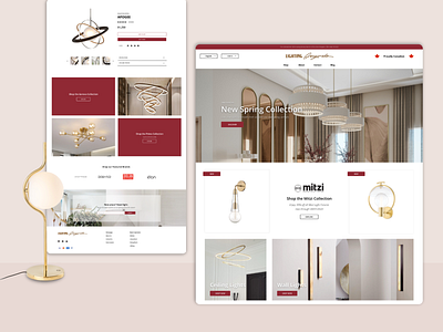 Lighting Originals Website Redesign