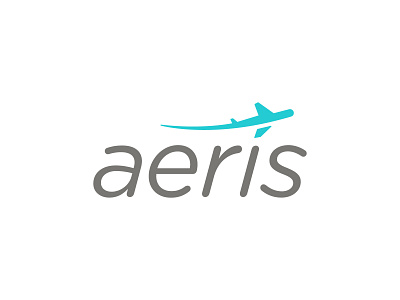 Aeris branding design logo typography