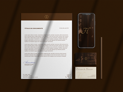 Visual Identity Stationery - Lawyer