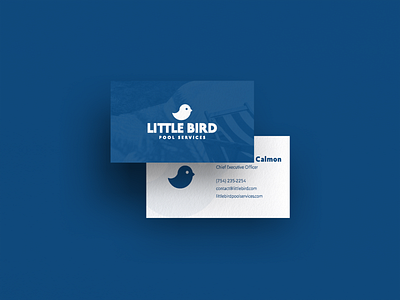 Pool Services Business Card