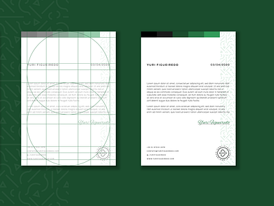 Letterhead Golden Ratio