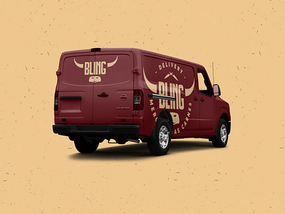 Meat Deivery Van Mockup bbq brand identity branding bull delivery design designer graphic design graphic designer logo logotype meat mock up mock ups mockup mockups red van vector visual identity