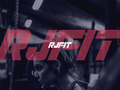 RJFIT - Gym Logo brand branding crossfit design designer fit fitness graphic design graphic designer gym gymnastic logo logo design logo designer logomark logotype red rj vector visual identity