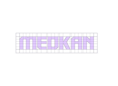 MEDKAN - Logo Grid brand brand identity branding design designer font graphic design graphic designer grid logo logo design logo grid logotype medical medicine naming type typography vector visual identity