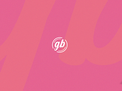 GB - Logo Design blush branding circle design designer fashion girl girls graphic design graphic designer illustration logo logo design logotype pink texture vector visual identity woman women