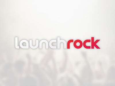 Launchrock Logotype launchrock logo logotype typography