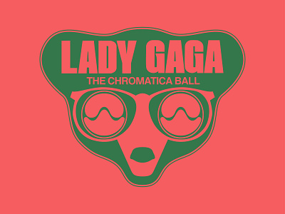 Lady Gaga at Wrigley Field chicago chicago cubs concert design illustration lady gaga typography wrigley field