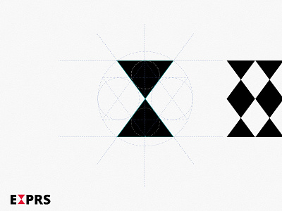 exprs exprs identity logotype symbol