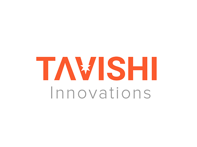 Tavishi Logo branding innovation logo design power typo typography
