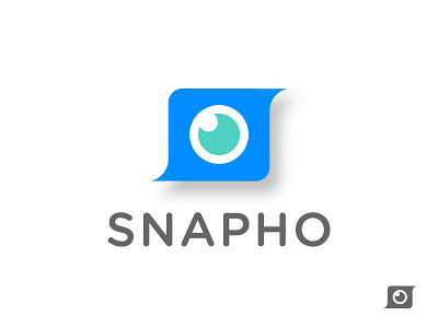 Snapho branding identity logo logo design
