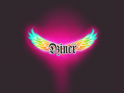 Dziner Logo identity logo old logo