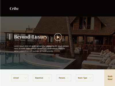 Ficional Hotel landing page fictional figma hotel landing page uiux website