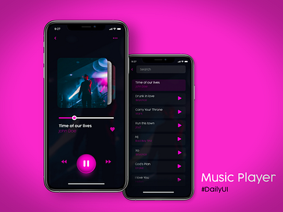 music player dailyui figmaafrica music app