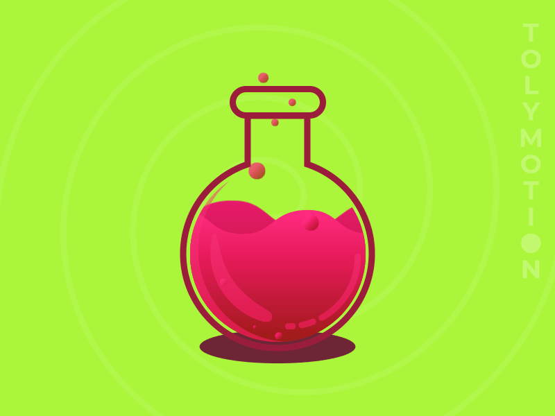 poison bottle by Toly Motion on Dribbble