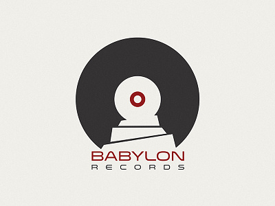 Logo Babylon Records babel babylon disco logo music records tower vinyl