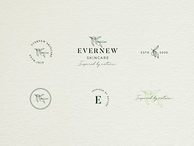 EverNew Skincare | Logo Set