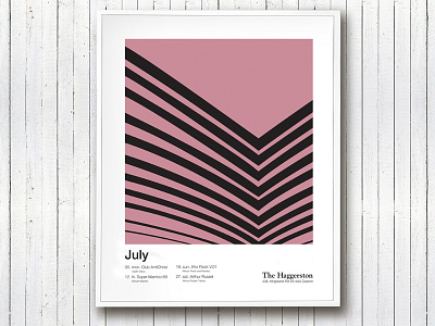 Monthly Posters for Haggerston