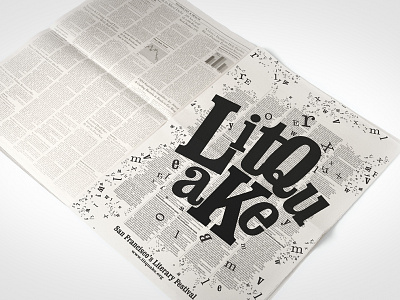 Litquate Newspaper Ad