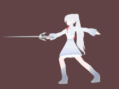Personal project - Weiss RWBY