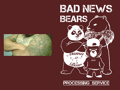 Tattoo-To-Bear branding design logo t shirt vector