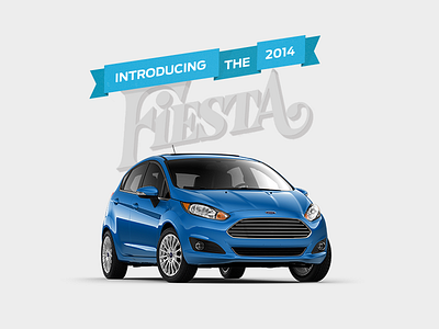 Fiesta Movement banner car fiesta ford type