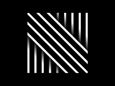 N Logo brand depth dimension identity logo modern n stroke