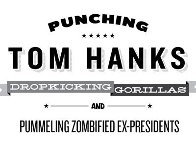 Punching Tom Hanks