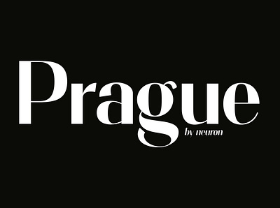 Prague Display Font classic classic font display font elegant elegant font font high contrast modern font neuron prague sans serif