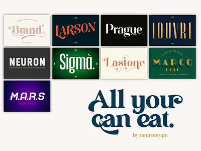 All You Can Eat by neuron