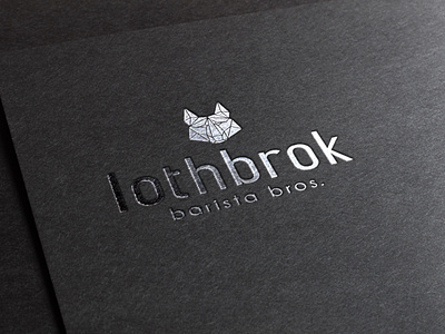 Lothbrok Barista Bros. brand design branding design graphic design illustrator logo minimal photoshop vector vector art