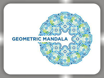 Geometric Mandala V3 abstract art background card decoration design element floral flower mandala meditation motif oriental ornament pattern print round tribal vector vintage