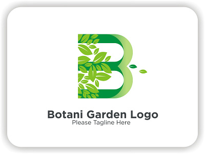 Botani Garden Logo botany design eco ecology element environment garden green icon illustration leaf logo natural nature organic plant sign symbol tree vector