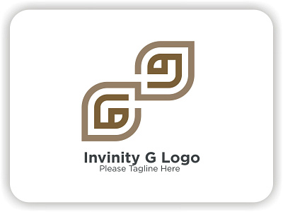 Invinity Letter G Logo abstract art business company concept corporate design flat graphic identity illustration initial isolated label luxury marketing modern sign symbol technology