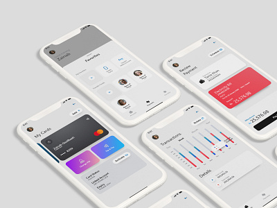 Digital Banking App ad app design ui ux