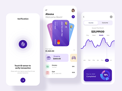 Banking Application Redesign design ui ux