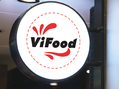 Logo_vifood design illustration logo