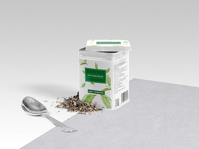 Packaging_Oolong Tea design illustration