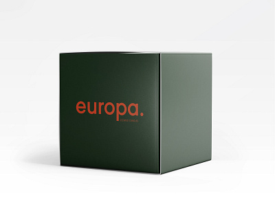 Europa Brand_Box Candle branding design icon illustration illustrator logo package design packaging vector