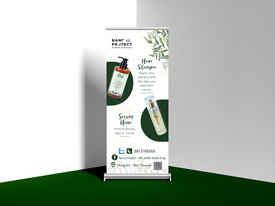 Nano Protect_Standee Shampoo & Serum