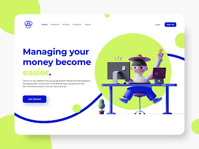 Union Bank Landing Page - UI/UX Project